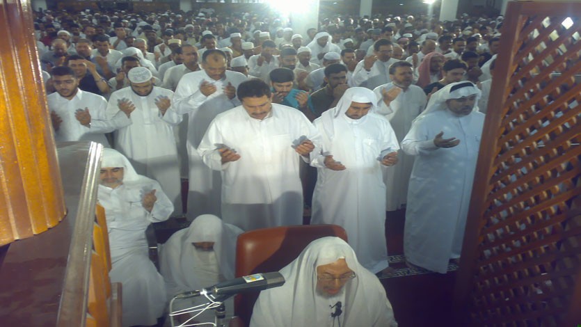 في صلاة التراويح  
