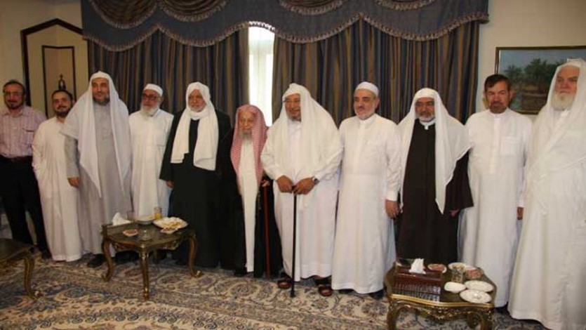 مع وفد رابطة علماء الشام  