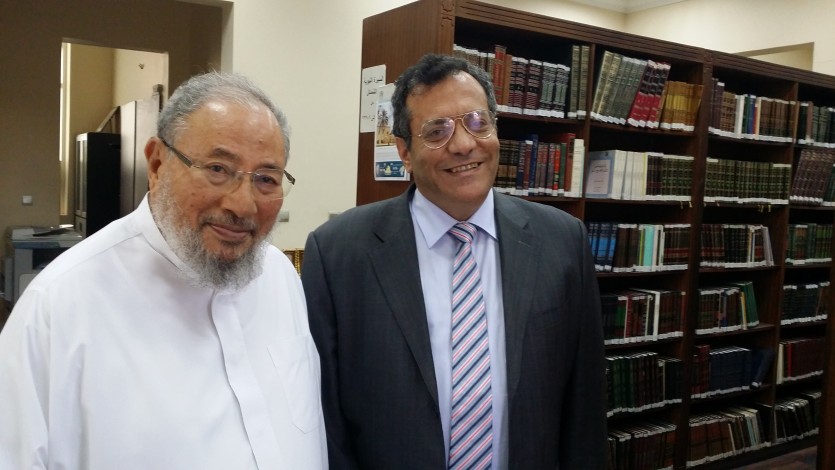مع الأستاذ الدكتور محمد الجوادي رحمه الله 