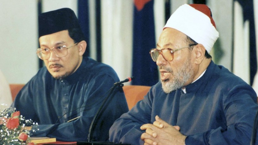 في ماليزيا مع السيد أنور إبراهيم النائب السابق لرئيس الوزراء 