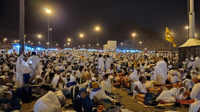 المبيت بمزدلفة