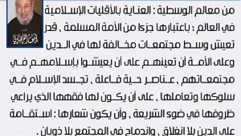 معالم الوسطية (24) الأقليات الإسلامية في العالم