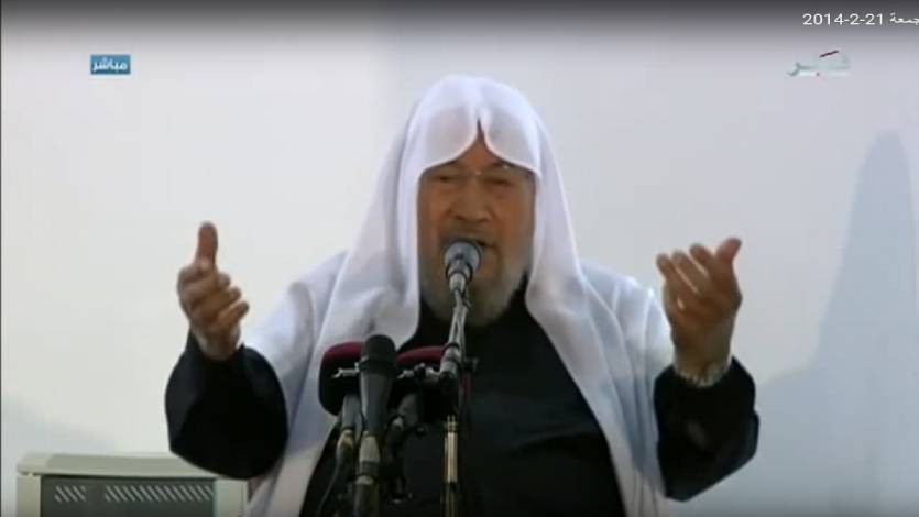 القرضاوي للأفاكون والكذابون: سأقول كلمة الحق ما دمت حيا
